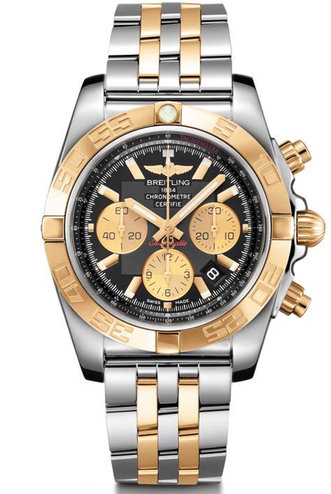 breitling chronomat 44 stahl / gold